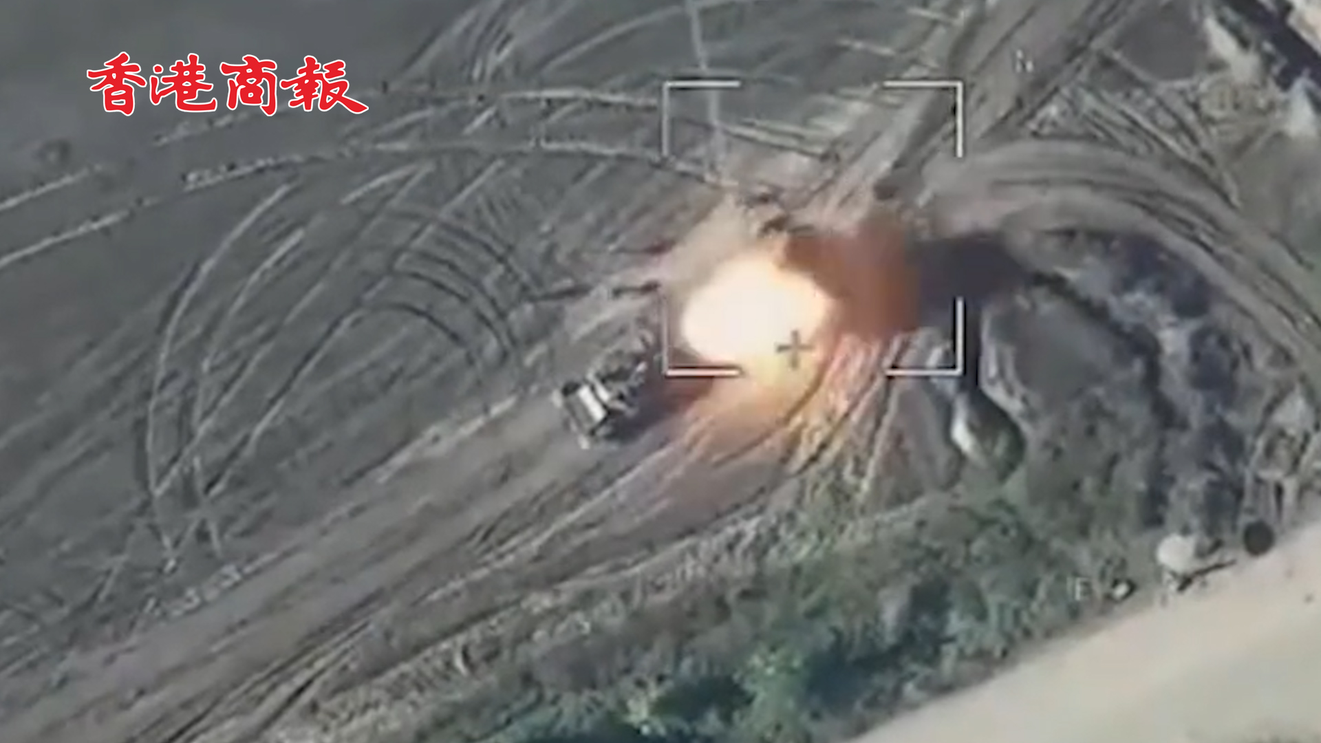 有片丨俄首次公布「柳葉刀」-3巡飛彈打擊烏陣地畫面