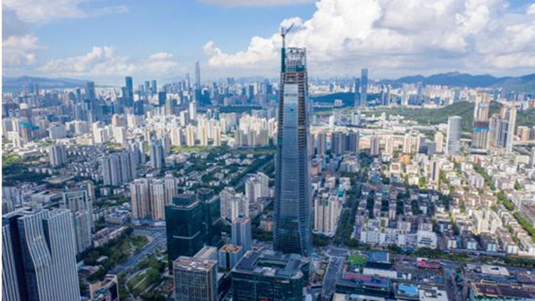 這個388米天際地標即將竣工