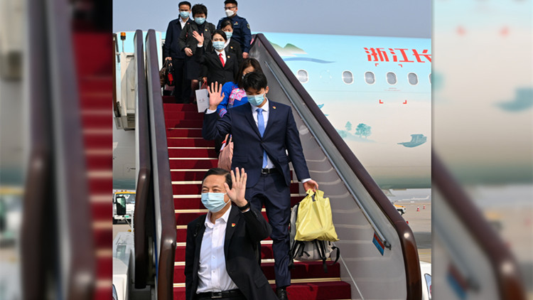 出席中共二十大代表團全部報到