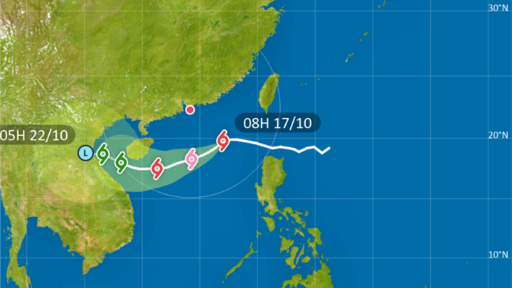 1號波正生效 天文台稱上午10時至正午前改掛3號