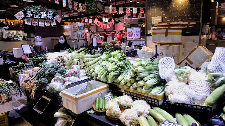 內地21日供港蔬菜約850公噸 鮮活食品供應充足穩定