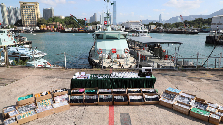 海關偵破約2000萬元貨船走私案件 拘捕兩人