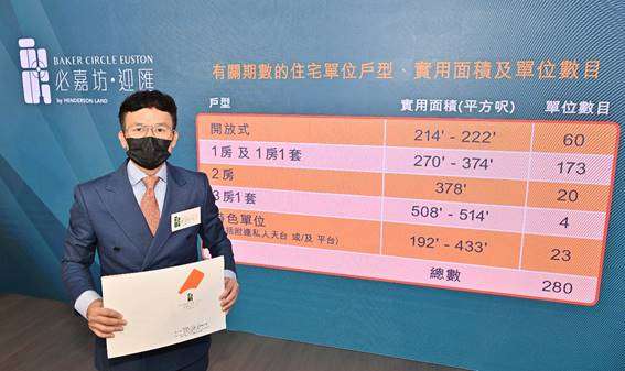 【港樓】恒地必嘉坊‧迎匯上載售樓說明書 將提供280伙單位