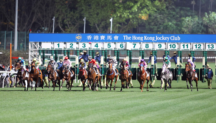受颱風影響 今晚跑馬地夜賽取消