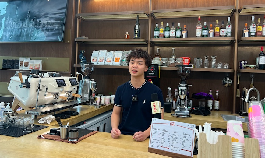 【深港雙城記】有片丨「咖啡之城」吸引港青 贏百萬創業大獎到前海開咖啡店圓夢