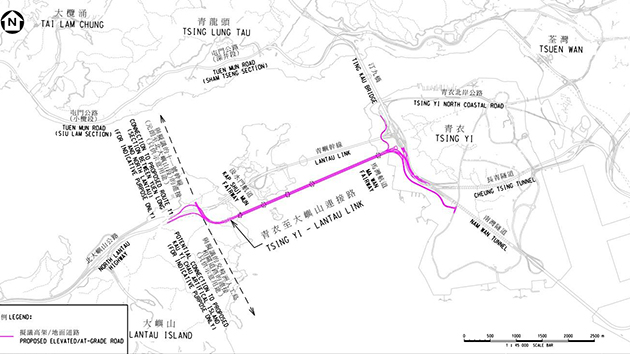 議員冀青嶼連接路加快進度 紓緩新界西北交通擠塞問題