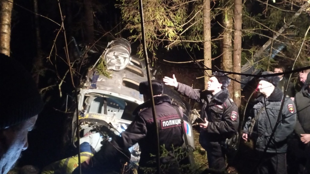 俄羅斯一架救援直升機墜毀 致1死4傷