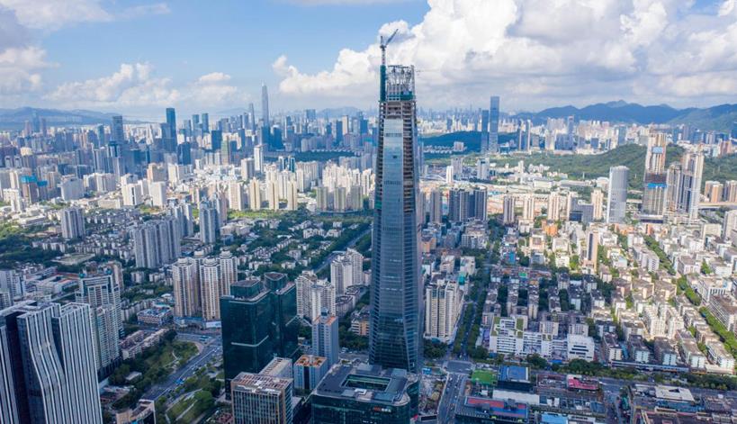 「2022年中國建成最高建築」矗立大灣區
