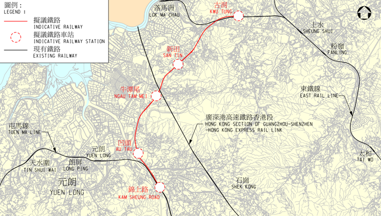 港鐵增設古洞站刊憲  料2027年落成