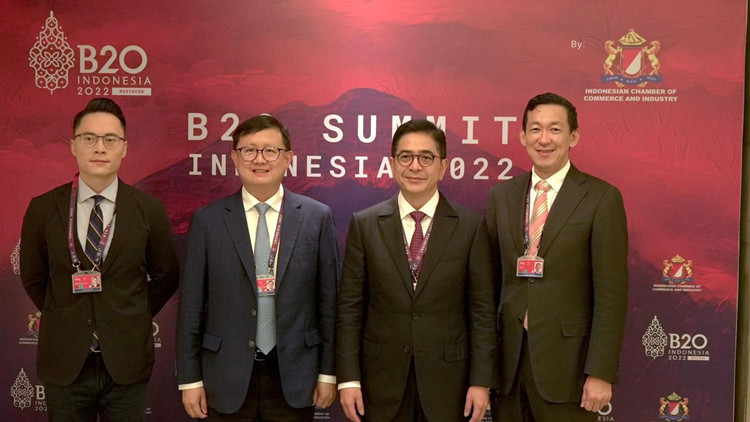 民建聯議員晤印尼工商總會等  冀官商民共構宣傳香港策略