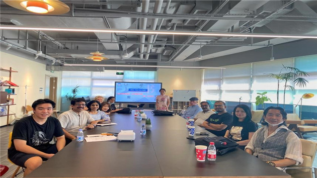 深圳南山區桃源街道境外人員服務站中文課堂正式開課