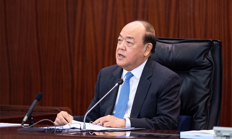 澳門特區行政長官賀一誠發表2023年財政年度施政報告