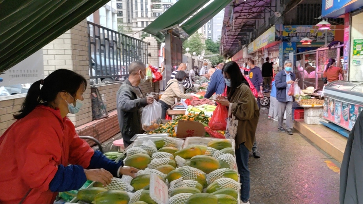 量足價穩！廣州400家農貿市場正常營業