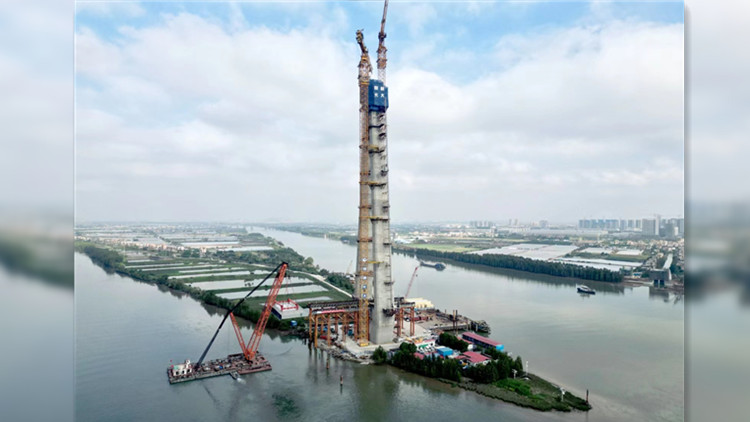 融通大灣區丨南中高速橫門西特大橋開始架樑 與深中通道無縫對接