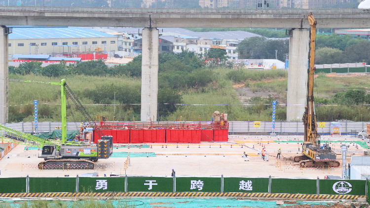 融通大灣區｜廣佛西環城際鐵路首幅連續牆正式施工