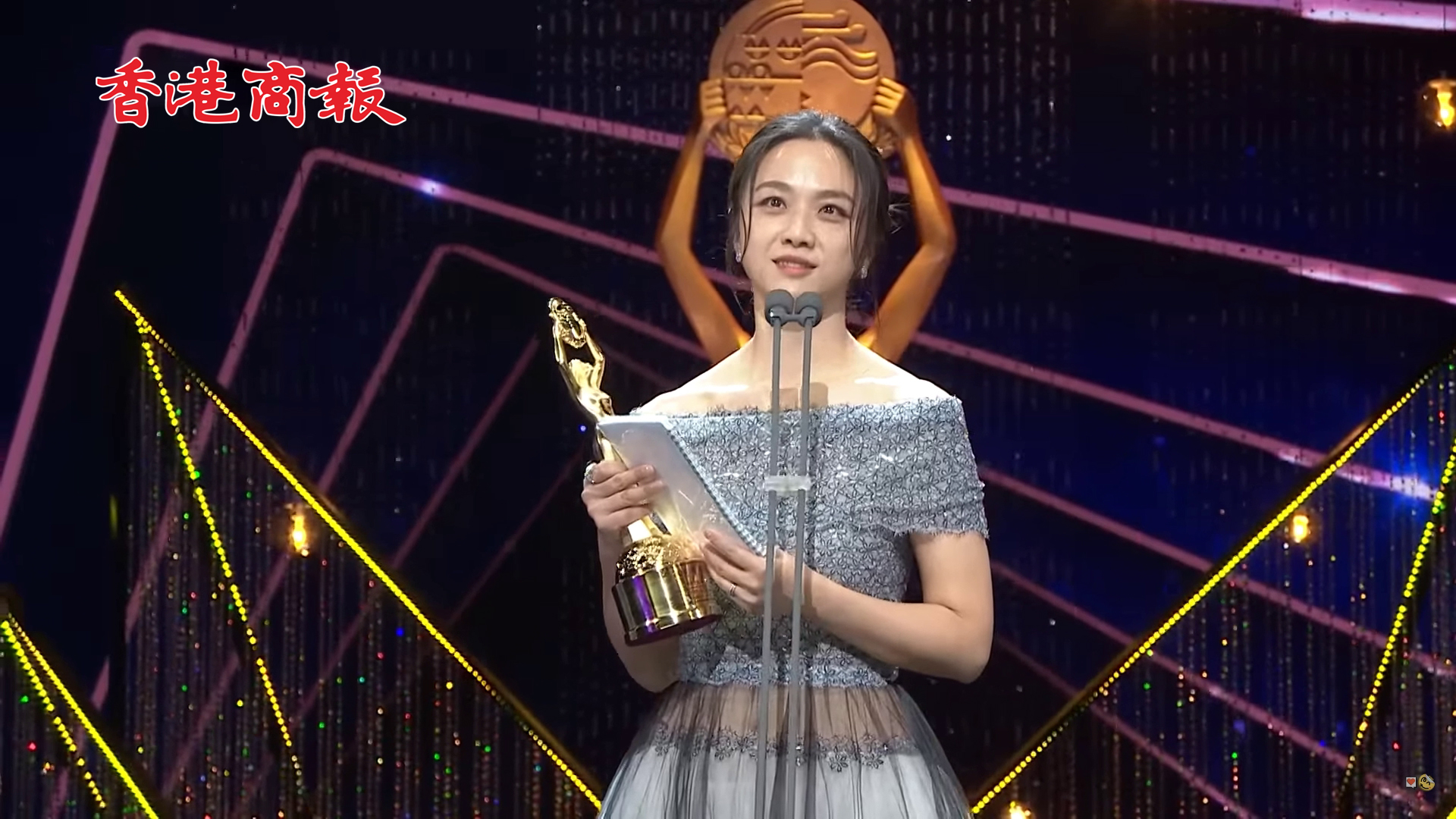 有片 | 湯唯獲韓國第43屆青龍獎影后 成為青龍史第一位外籍影后