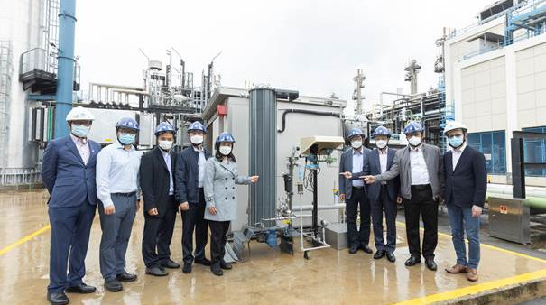 立法會議員參觀大埔煤氣廠 了解氫能發展方向