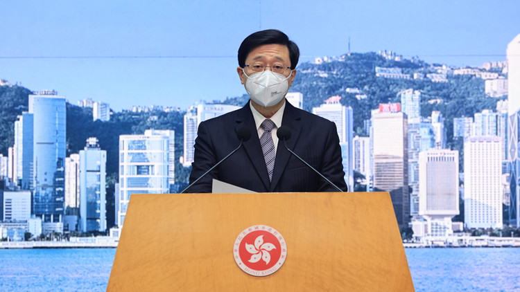 李家超悼念前國家主席江澤民逝世