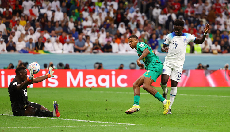 世界盃｜3:0輕取塞內加爾 英格蘭8強決戰法國