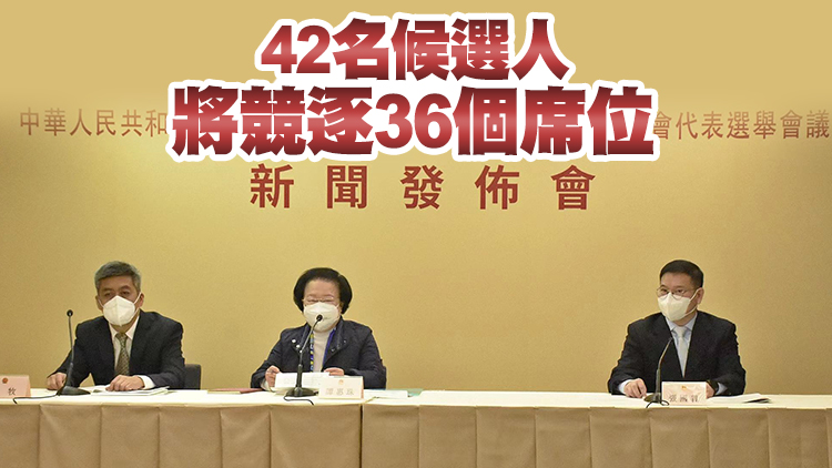 港區人大代表選舉會議主席團第二次會議召開 確定42位參選人資格