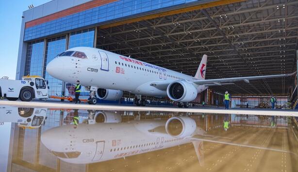 全球首架C919今日將交付中國東方航空