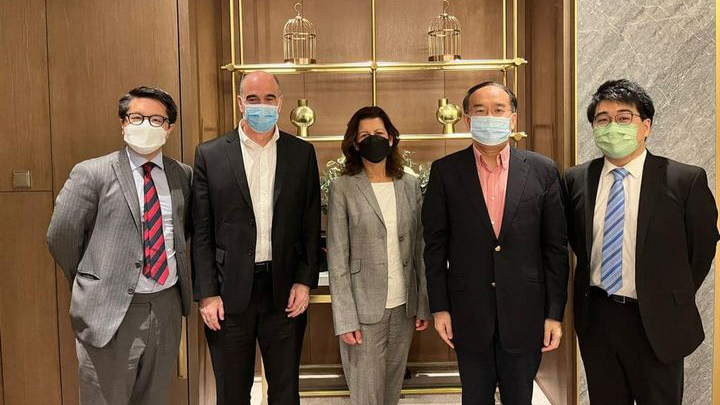 許正宇晤IMF代表團成員 在國際層面說好香港金融故事