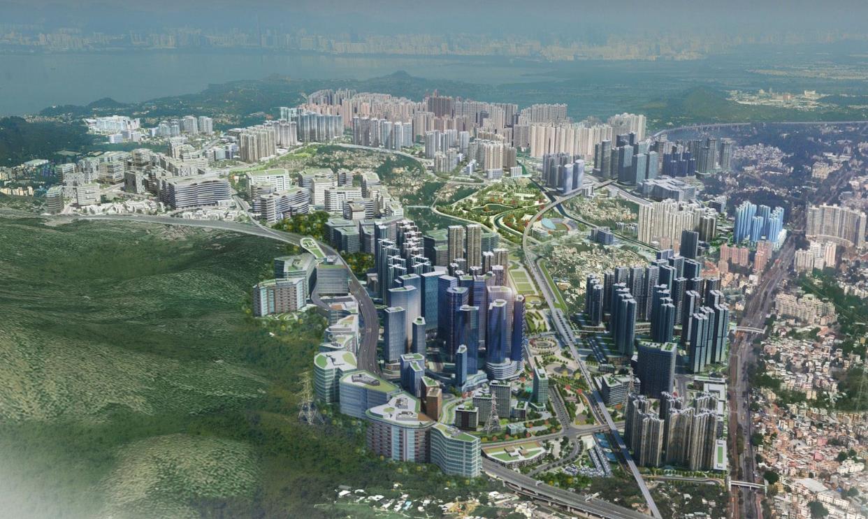 政府開發新界土地 發展多層現代產業大樓