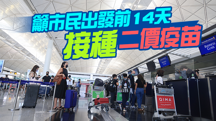調查：僅12%受訪港人外遊前打加強針