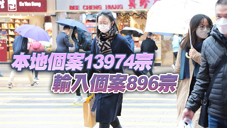 本港14日新增14870宗確診個案 再多35名新冠患者離世