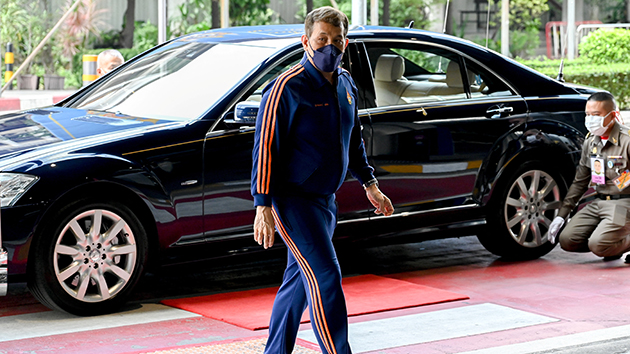 泰國國王及王后確診新冠