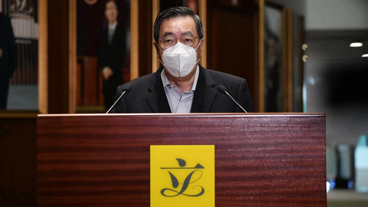 立法會主席梁君彥新冠快測呈陽性 21日最後返工