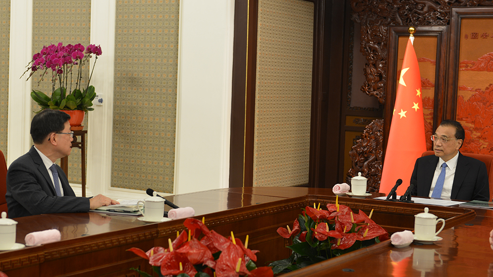 李克強：有關方面要推動香港與內地人員往來逐步復常