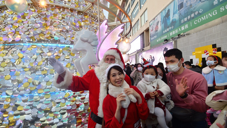 圖集｜平安夜尖沙咀人頭湧湧