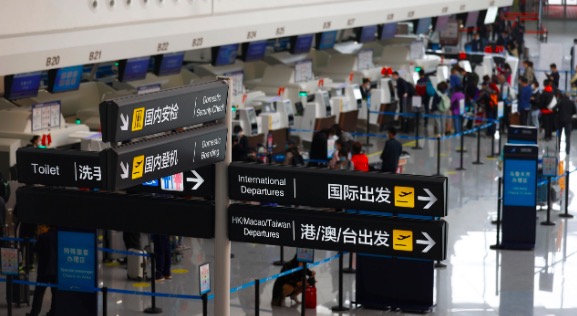 內地客運航班量已恢復至去年同期近八成