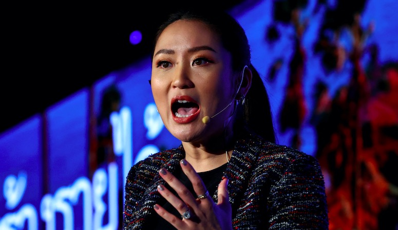 泰國下任總理人選民調 他信女兒貝東丹領先