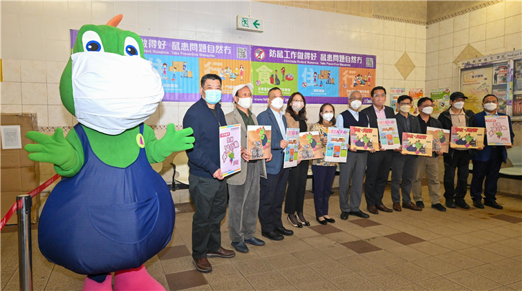 「各界滅鼠行動」正式啟動 謝展寰呼籲市民積極參與和支持