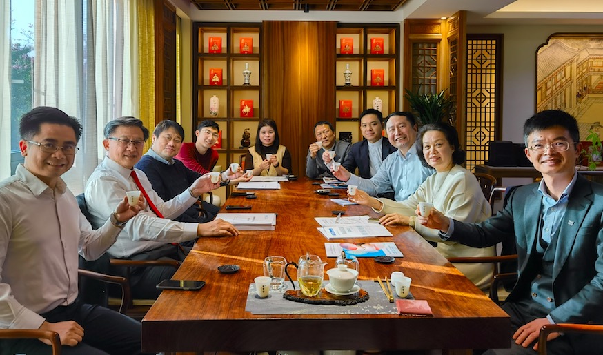 何君堯蒞臨深圳快雪堂 冀攜手提升大灣區法律服務