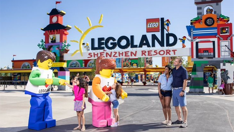 深圳樂高樂園度假區亮相文博會大鵬新區展館