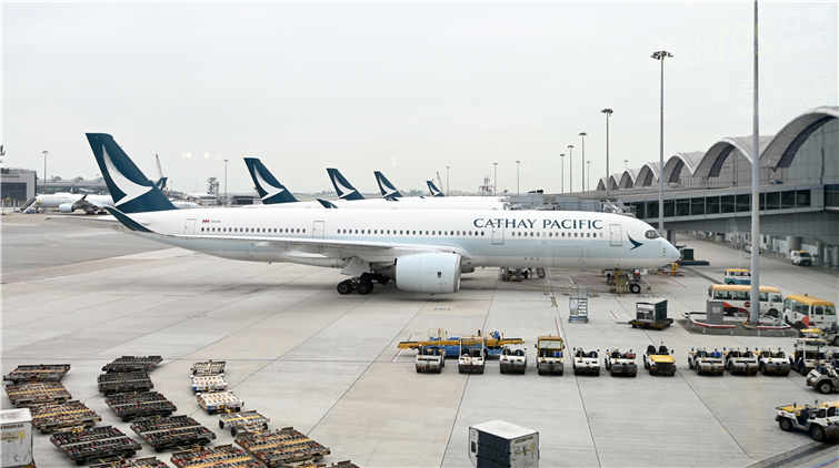 國泰航空：1月8日起增加香港往返京滬穗航班
