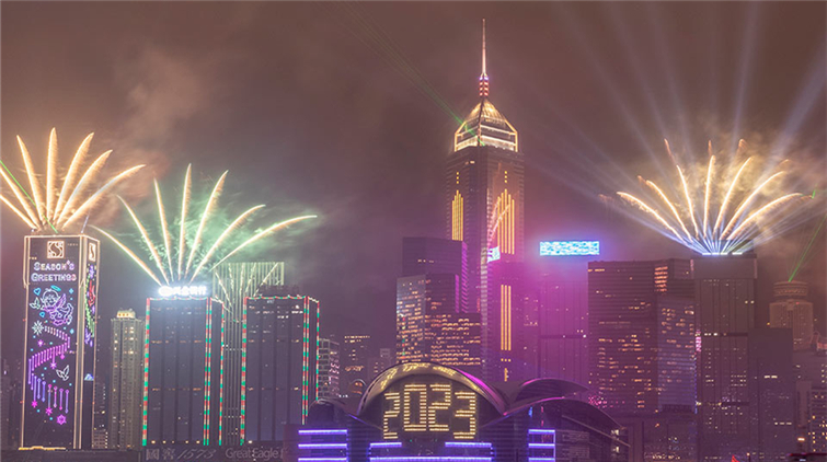 直播｜2023可期 香港邀請全球來跨年倒數看煙花