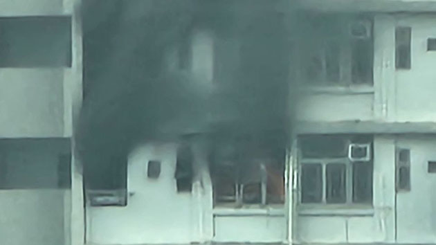 長亨邨亨怡樓一單位火警無人受傷