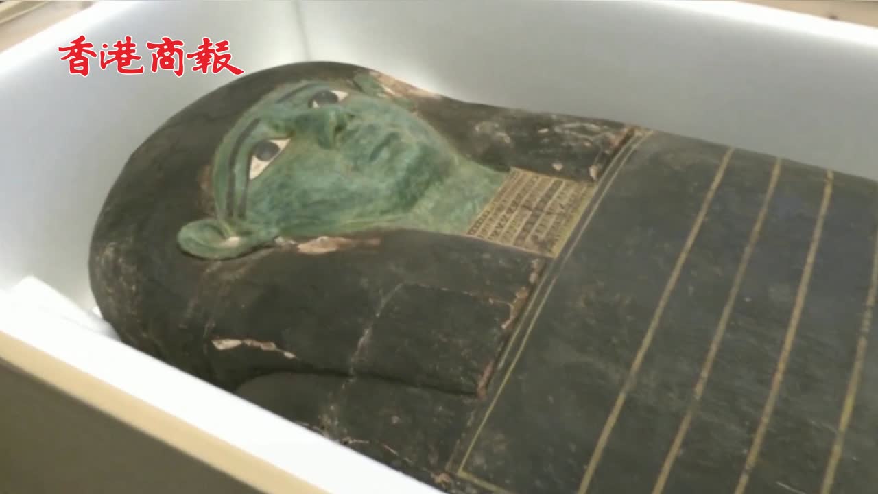有片 | 美媒：美國歸還埃及被盜古代木棺