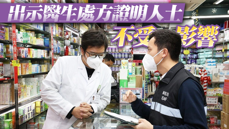 澳門：8日起禁帶過量4種抗疫藥物及用品出境 退燒感冒止咳藥等各限5盒