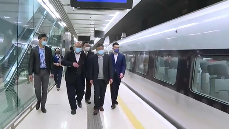 有片 | 高鐵開始試運行 為復運做準備