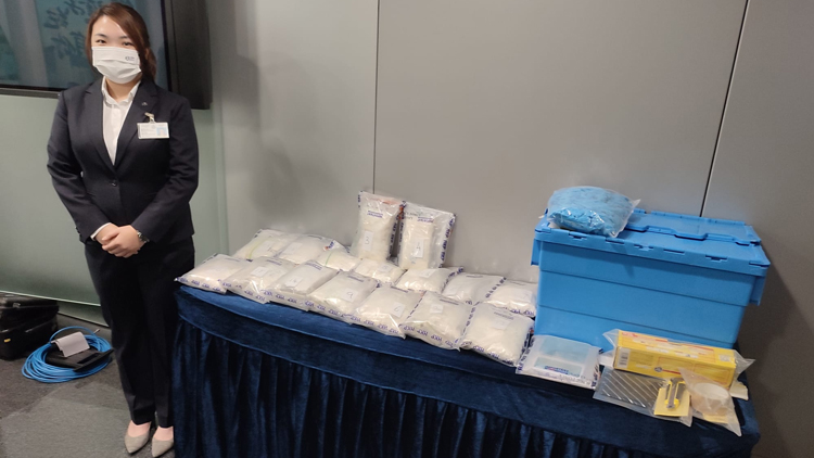 警方搗破工廈毒品儲存倉 緝獲1300萬元可卡因