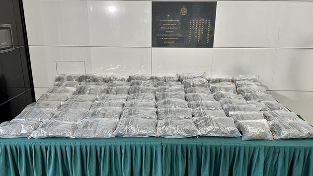 海關機場檢1100萬元大麻花 夫婦為千元報酬代收毒郵包被捕