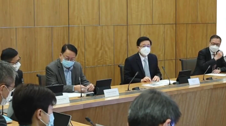 有片｜李家超：政府不同部門參與大亞灣應變計劃大型演習 推廣緊急應變意識