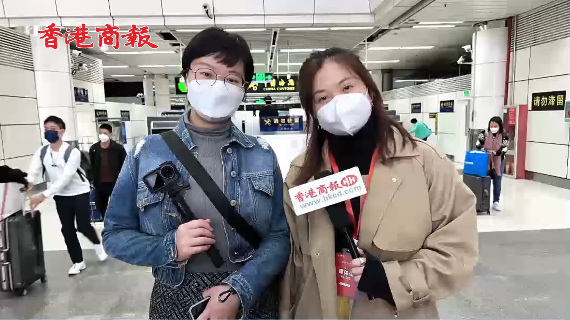 有片 | 本報港深記者順利會師深圳灣口岸入境大廳