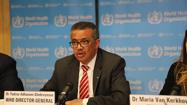 國家衛健委主任馬曉偉與世衛總幹事譚德塞通話