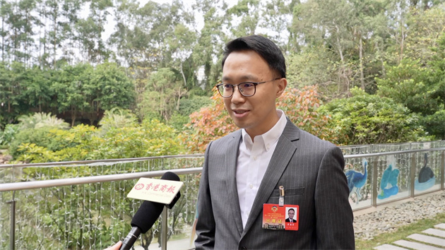 有片｜澳委卓重賢：建議在耕地提質改造中發揮資本作用